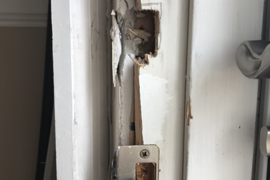 Ajax frame door repair